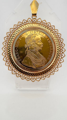 Pendentif Pendentif pièce 4 ducats 58 Facettes