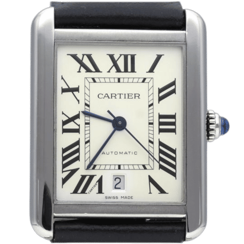 Montre Cartier Montre Tank Solo Xl 58 Facettes MT44019