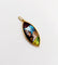 Pendentif Pendentif Art nouveau plaque émaillée à la jeune fille en or 18k 58 Facettes A06403