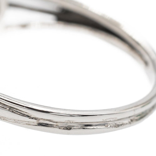 Witgouden ring met diamant 