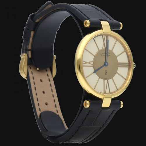 Montre Cartier Montre Must De Cartier Vermeil 58 Facettes MT41209