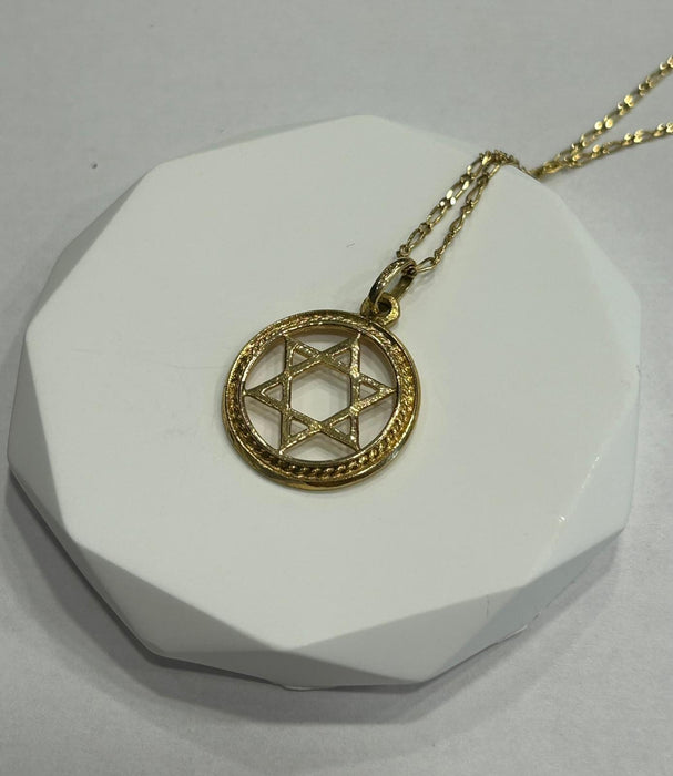 Collier Chaine + Pendentif or jaune 58 Facettes LP267