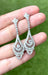 Boucles d'oreilles Boucles d'oreilles style Art Déco platine diamants 3,37 ct 58 Facettes