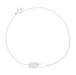 Bracelet Bracelet menottes diamant or blanc 58 Facettes