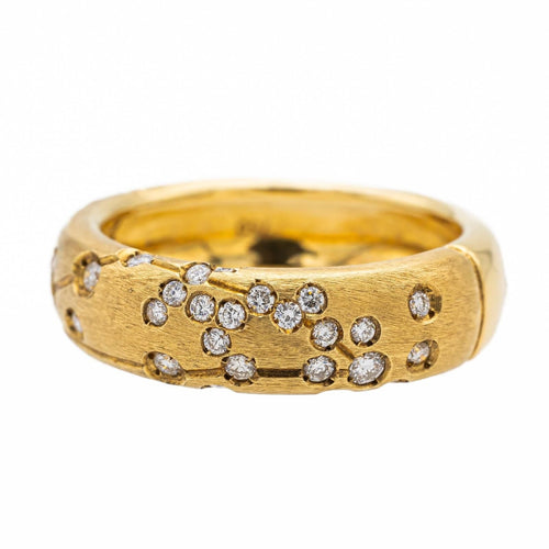 Bague 53 Repossi Bague Astrale Or jaune Diamant 58 Facettes 577660GD