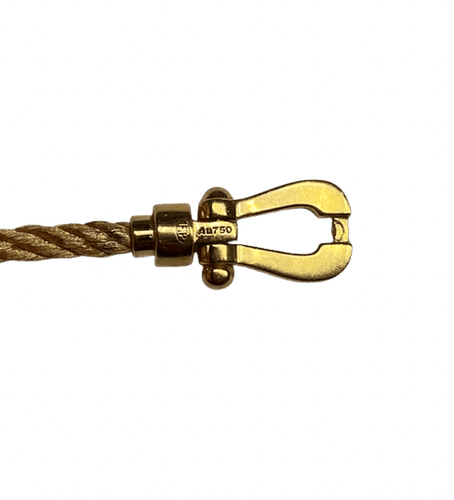 Bracelet FRED - Bracelet FORCE 10 or rose diamants 58 Facettes