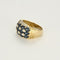 Bague 53 Bague en Or jaune & blanc 18k 58 Facettes DINA0288