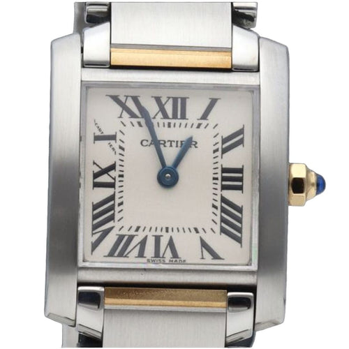 Montre Cartier Montre Tank Francaise Pm 58 Facettes MT40800