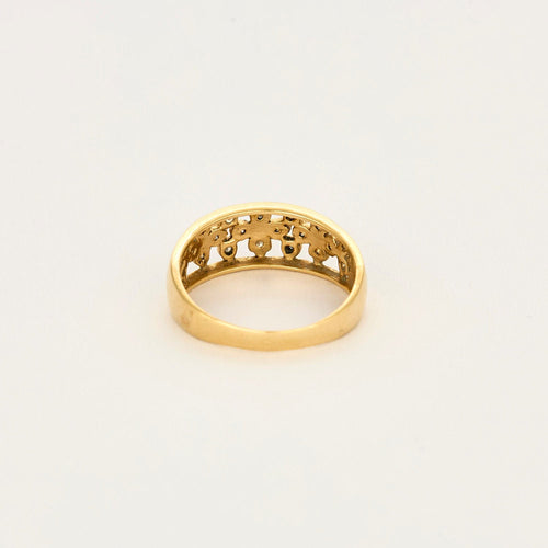 Bague 58 Bague en or jaune et diamants 58 Facettes LP1204/11