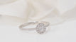 Bague 52.5 Bague solitaire en or blanc et diamant 58 Facettes 32080