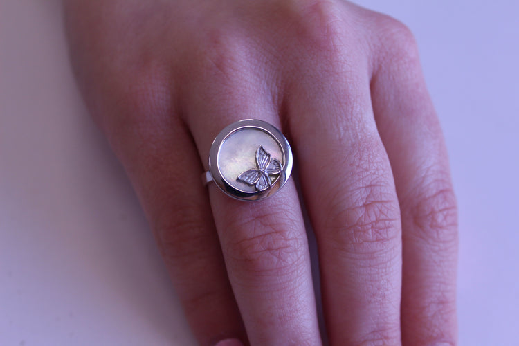 Bague 54 Carrera Y Carrera - Bague Baile de Mariposas 58 Facettes DA1170302