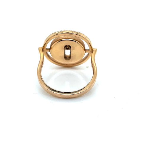 Bague 52 Bague Messika Lucky Move Onyx Diamants 58 Facettes