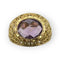Bague 52 Bague or jaune améthyste 58 Facettes 149061005