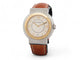 Montre montre BOUCHERON solis or 18k & acier bracelet croco autruche quartz 58 Facettes 270502
