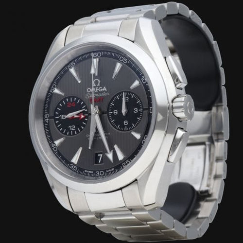 Montre Omega Montre Seamaster Aqua Terra Gmt Chronograph 58 Facettes MT44142