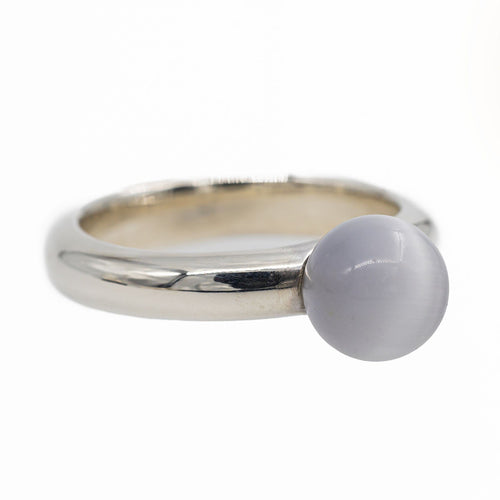 Bague 55 Bague Argent Calcédoine 58 Facettes 2479268CN