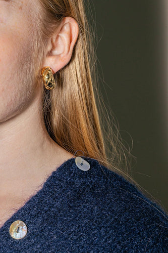 Boucles d'oreilles Chaumet Boucles d'oreilles Demi créoles  Or jaune 58 Facettes 4501034CN