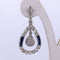 Boucles d'oreilles Boucles d'oreilles Art Déco en saphir et diamant 58 Facettes