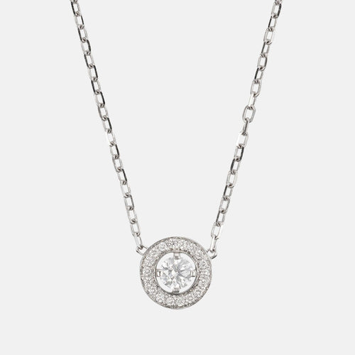 Collier BOUCHERON - Collier Ava en or blanc et diamants 58 Facettes