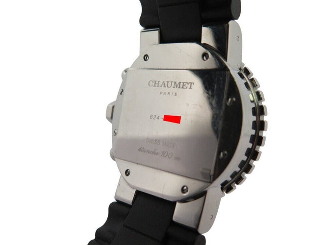 Montre montre CHAUMET class one chronographe 624 38mm acier diamants quartz 58 Facettes 268453