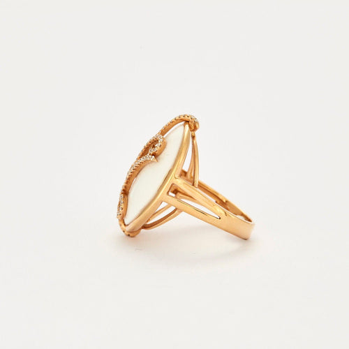 Bague 53 Bague agate et diamants 58 Facettes 2559