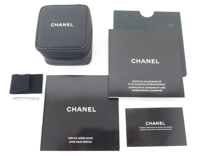 Montre montre CHANEL chocolat 24mm acier palladie digital quartz  lady 58 Facettes 271266