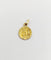 Pendentif Petite Médaille religieuse vintage or jaune 58 Facettes A05625