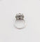 Bague 53 Bague vintage en platine ornée de diamants 58 Facettes