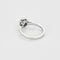 Bague 55.5 Solitaire Or Blanc Diamant 58 Facettes LP1346/11