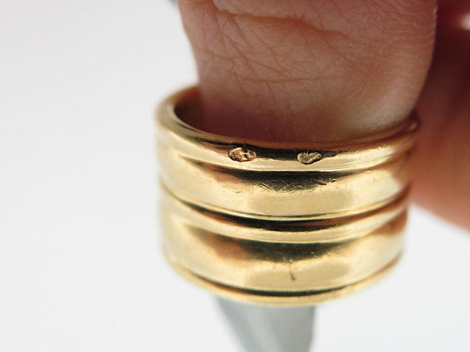 Bague 48 bague BOUCHERON jonc taille 48 en or jaune 18k 9.5gr 58 Facettes 268915