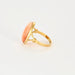 Bague 53 Bague corail peau d'ange 58 Facettes