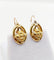 Boucles d'oreilles Dormeuses victoriennes or fleurs (circa 1890) poissardes 58 Facettes A06257
