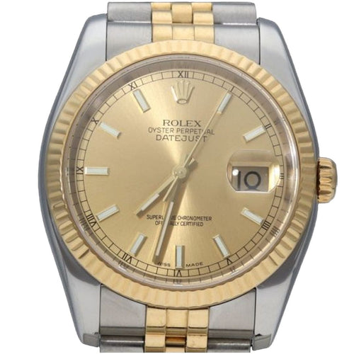 Montre Rolex Montre Date Just 36 58 Facettes MT42522