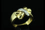 Bague 50 Bague noeud diamants 58 Facettes A1542