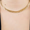 Collier Chaine maille gourmette or jaune 58 Facettes MLJ0377