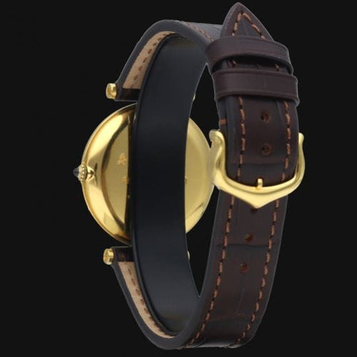 Montre Cartier Montre Must De Cartier Vermeil 58 Facettes MT41138