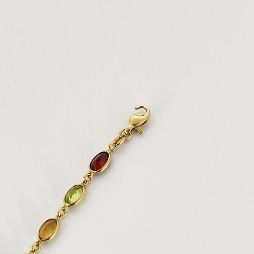 Bracelet Bracelet en Or jaune et pierres fines de couleurs 58 Facettes CHAL0749X6