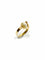 Bague 52 Bague en or jaune et perle 58 Facettes