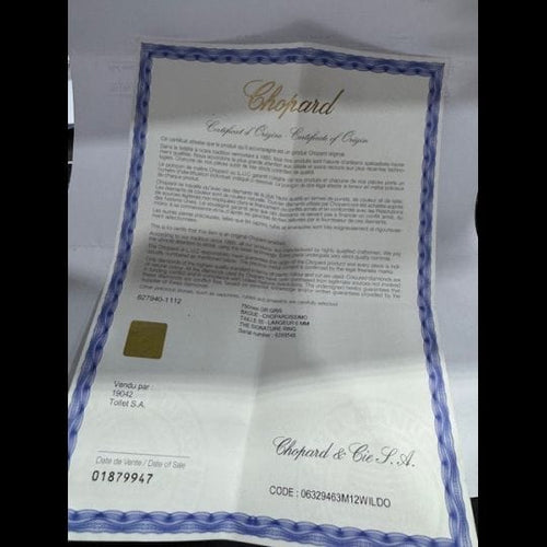 Bague 54 Chopard Bague Chopard Collection "Chopardissimo" 58 Facettes 4215