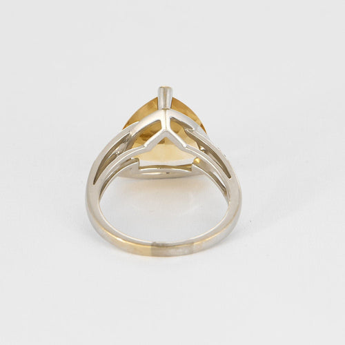 Bague 55 Mauboussin - Mes couleurs à toi - Bague en or blanc et citrine, diamants 58 Facettes B250492