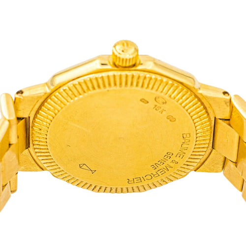 Montre Baume & Mercier Montre Riviera Or jaune 58 Facettes 3814808CN