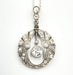 Collier Pendentif Apolline Art Deco en diamants 58 Facettes