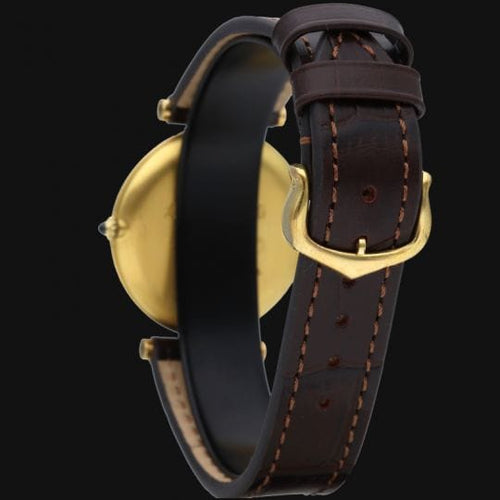 Montre Cartier Montre Must De Cartier Vermeil 58 Facettes MT43322