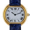 Montre Cartier Ellipse Paris Dial 78091 Large Model GM LM circa 1973 18k Yellow Gold 58 Facettes