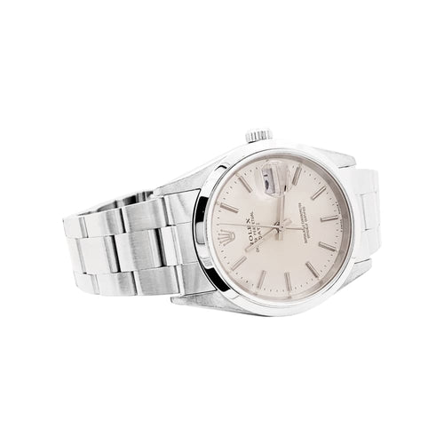 Montre Montre Rolex "Oyster Perpetual Date" en acier. 58 Facettes 35203