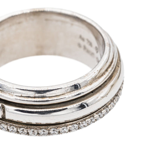 Bague 52 Piaget Bague Possession Or blanc Diamant 58 Facettes 1137745CN