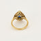 Bague 51 Bague en or jaune, saphir et diamants 58 Facettes B250541