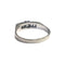 Bague 53.5 Bague contemporaine moderne en or avec diamants 58 Facettes Q51B