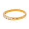 52 Bague Demi alliance Or jaune Diamant 58 Facettes 4137848CN