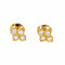 Boucles d'oreilles Cartier Boucles d'oreilles Puces Hindu Or jaune Diamant 58 Facettes 4648546RV